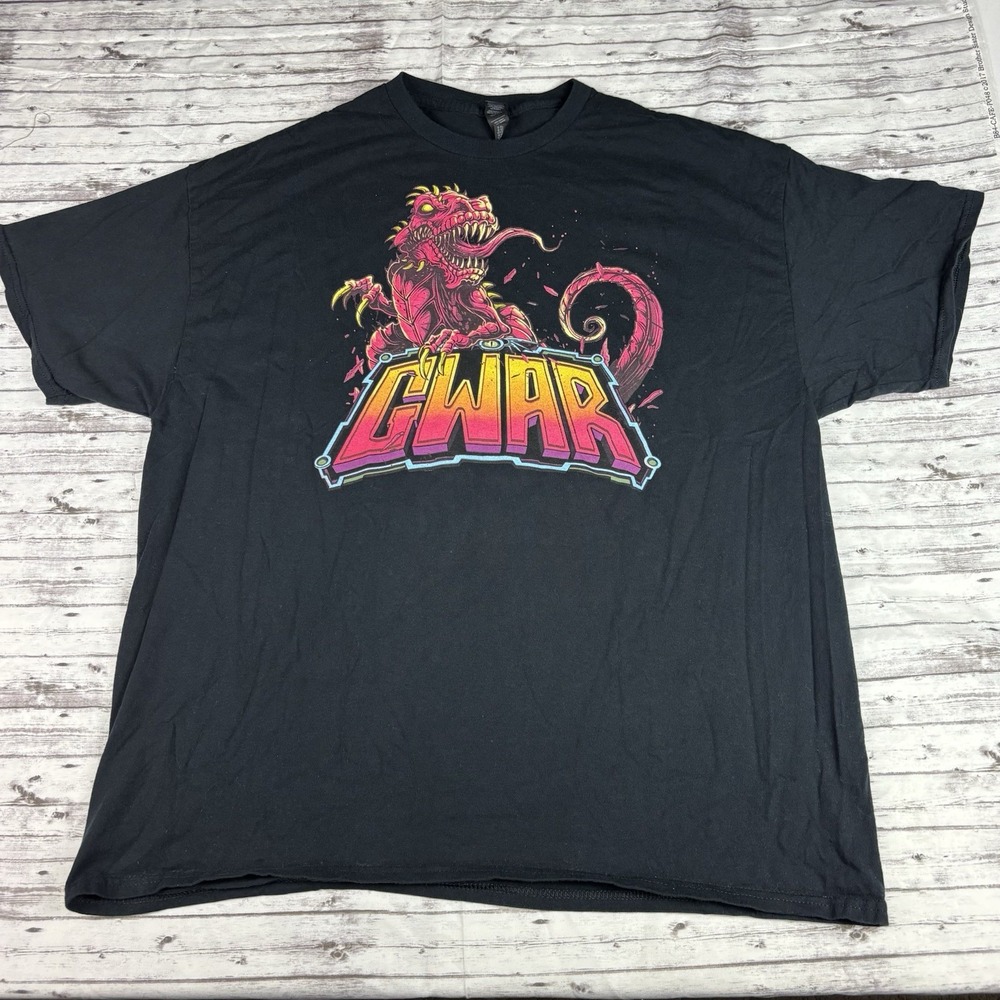GWAR The Return of Gor-Gor 2017 Tour T-Shirt Mens 2XL Black Heavy Metal Band Tee